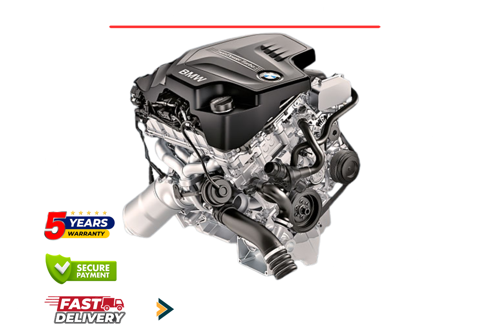 Used BMW N20 2.0 Turbo Engine