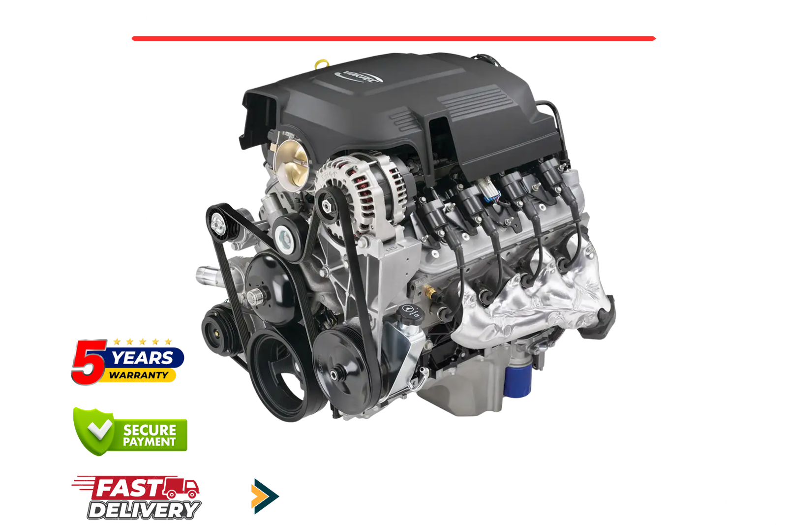 Used GMC 5.3L Vortec EcoTec3 Engine