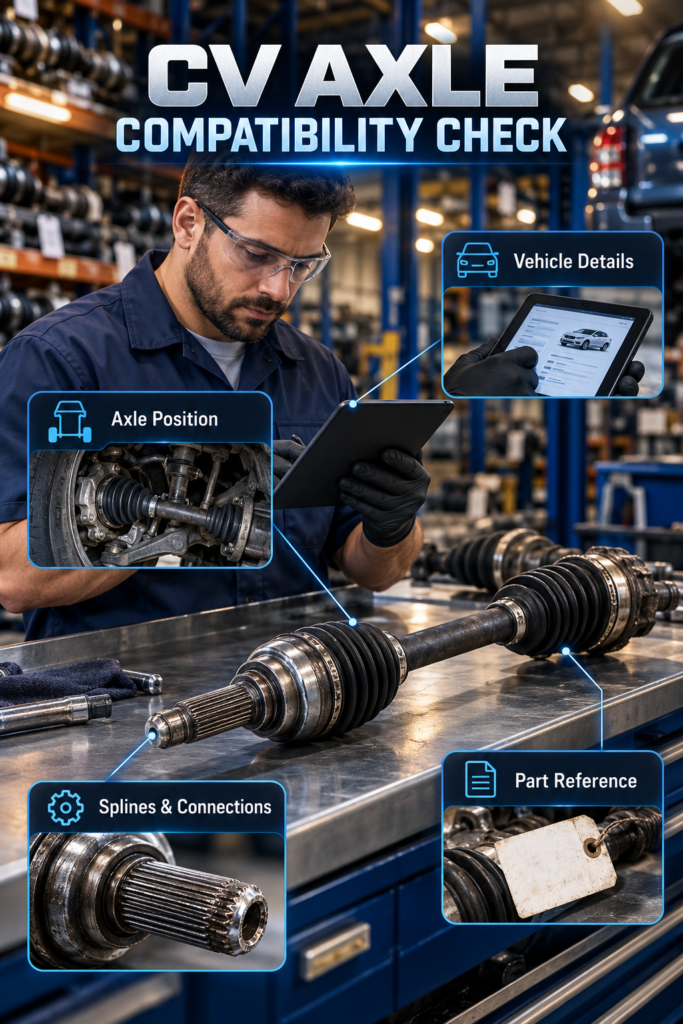 CV Axle Compatibility Check
